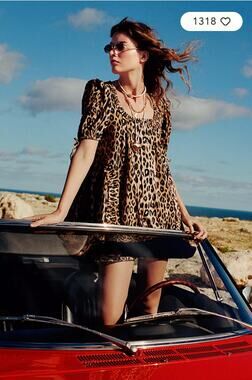Anthropologie Damson Madder Meri Mini Dress Size US 4 / UK 8